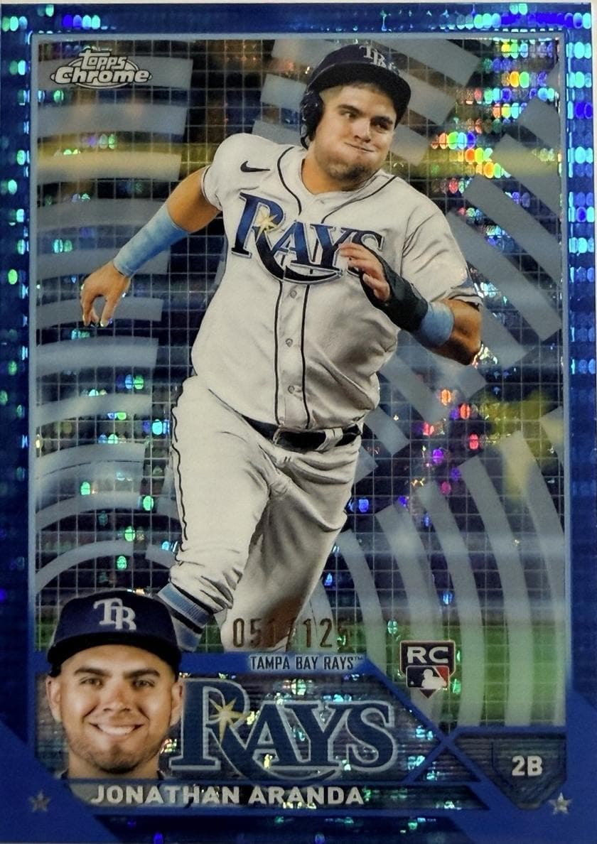 Jonathan Aranda 2023 topps Topps Chrome