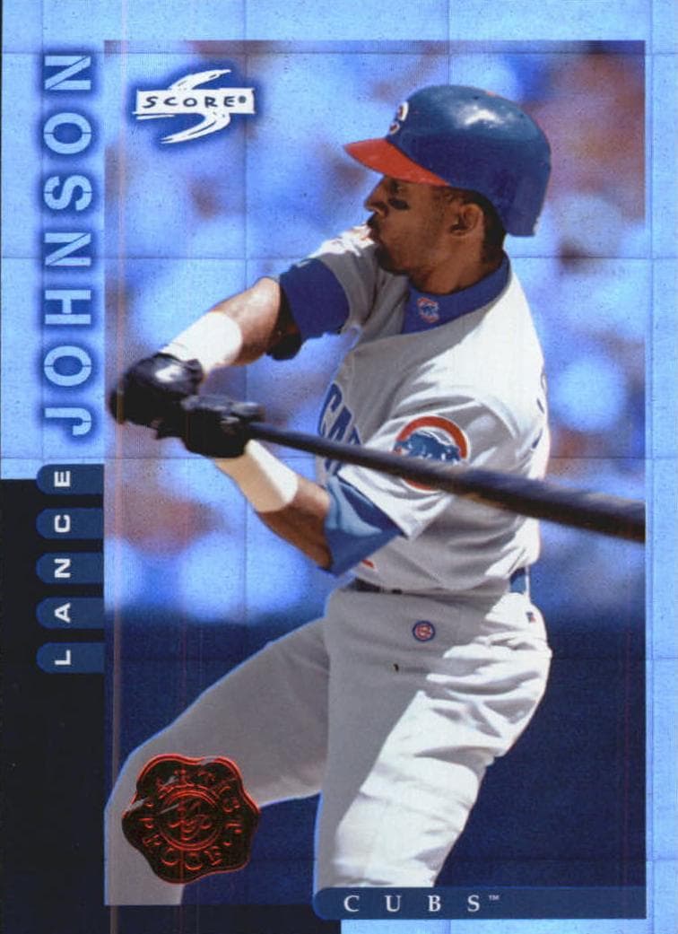 Lance Johnson 1998 panini Score