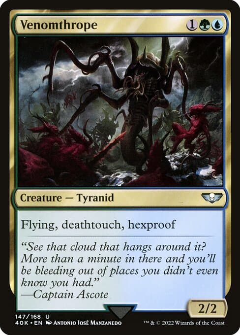 Venomthrope 2022 Magic: The Gathering Warhammer 40,000