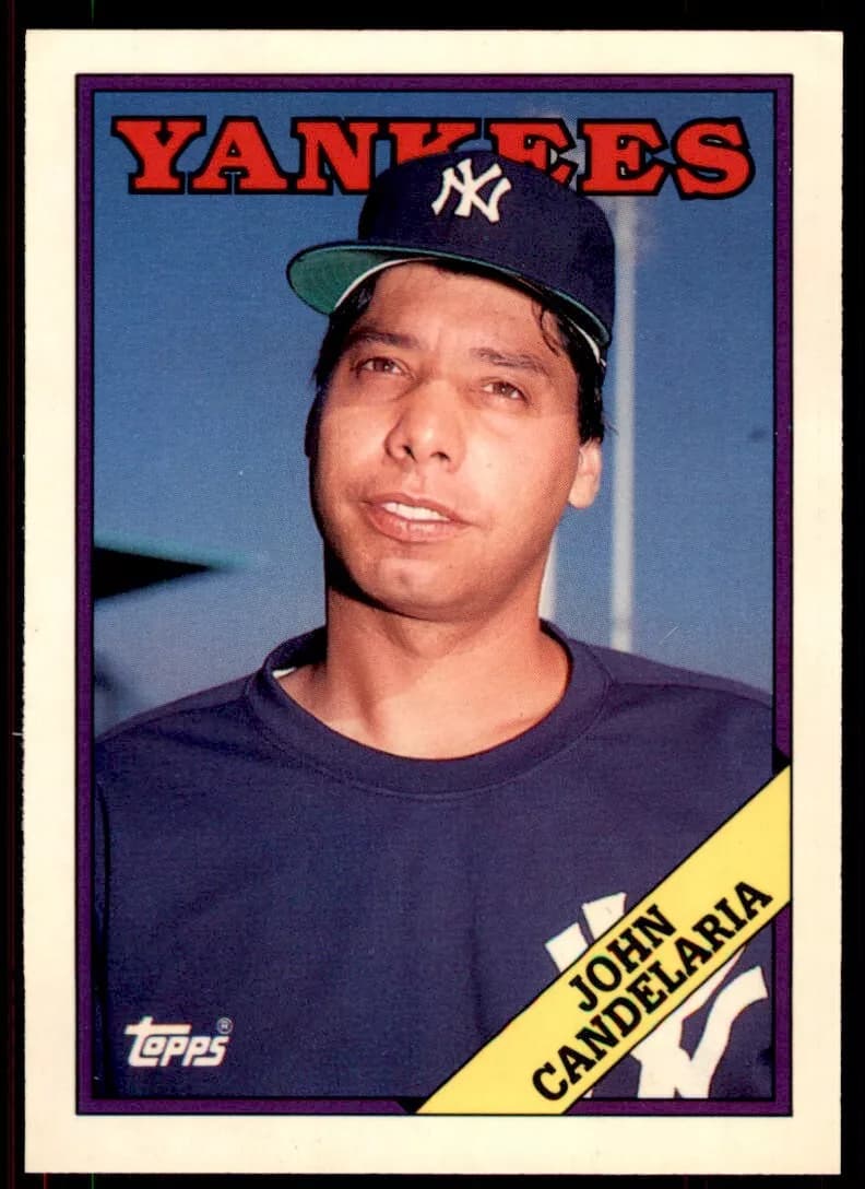John Candelaria 1988 topps