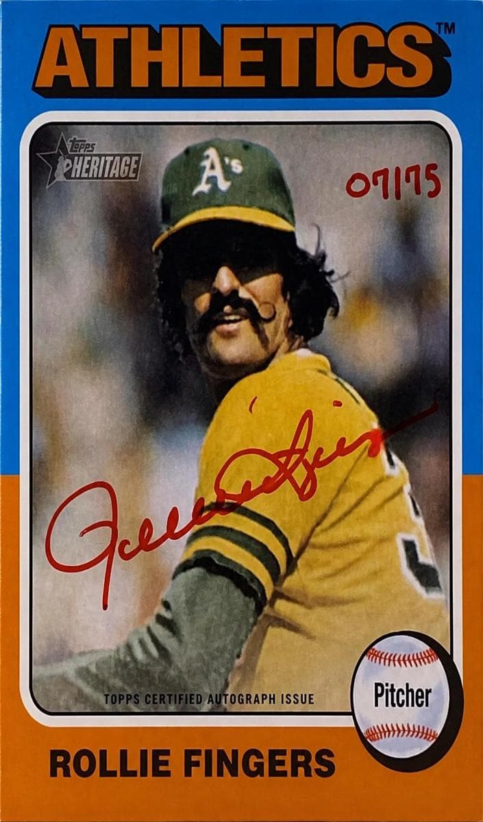 Rollie Fingers 2024 topps Topps Heritage