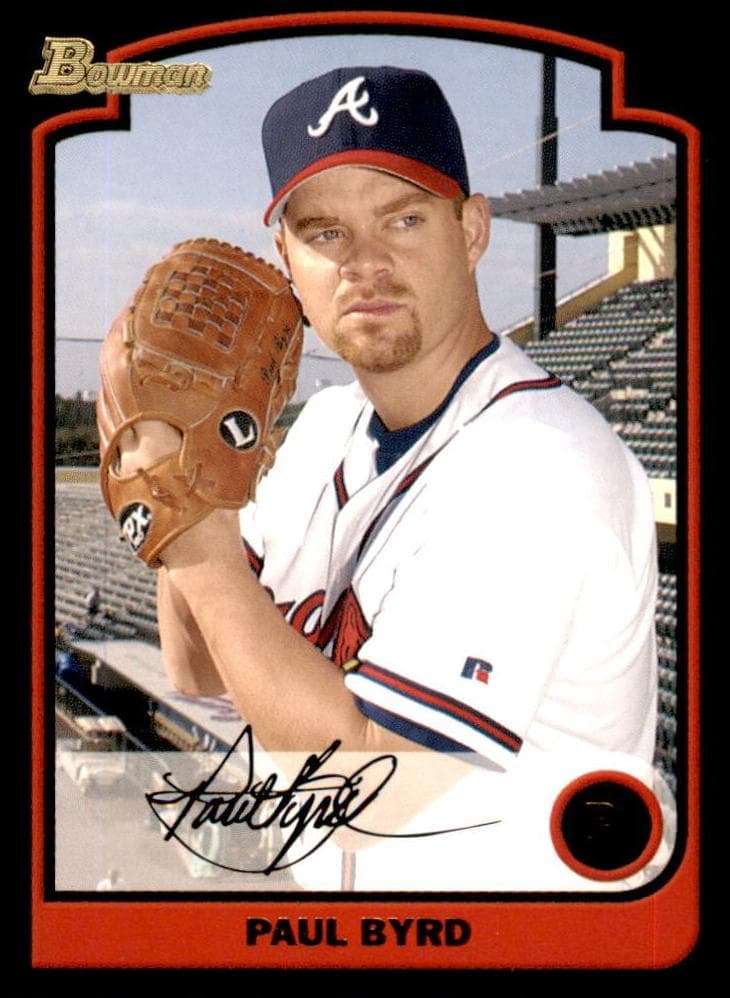 Paul Byrd trading card
