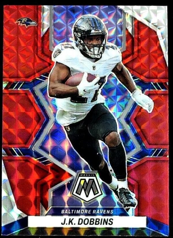 J.K. Dobbins 2022 panini Panini Mosaic