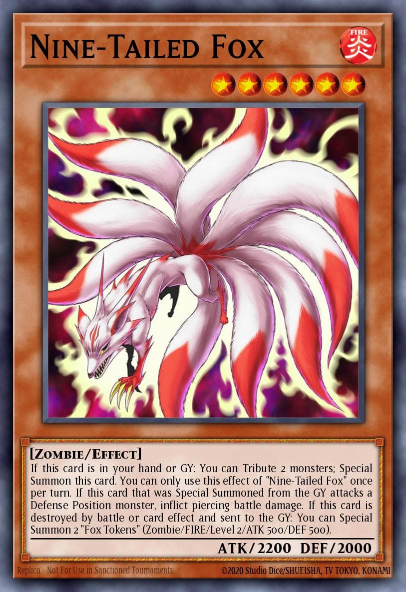 Nine-Tailed Fox 2020 Yu-Gi-Oh! Secret Slayers