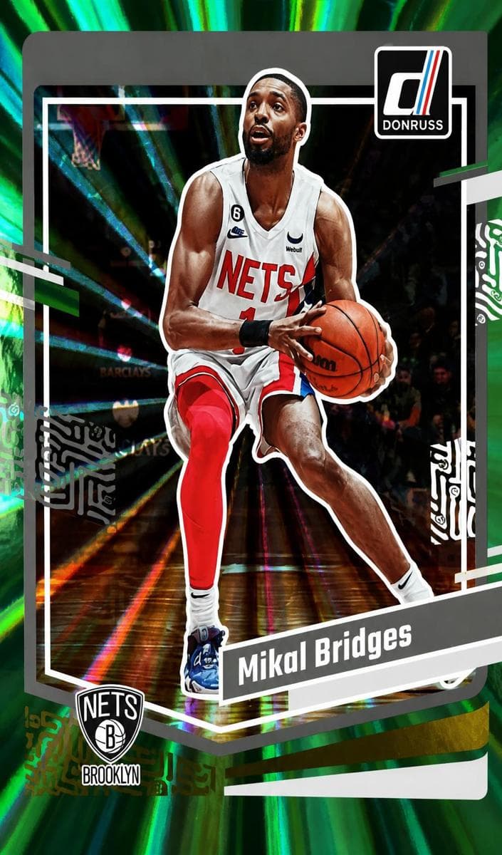 Mikal Bridges 2023 panini Donruss