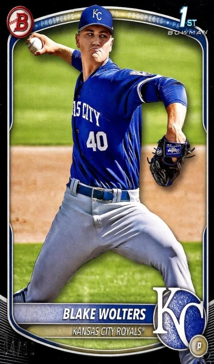 Blake Wolters 2025 bowman Bowman