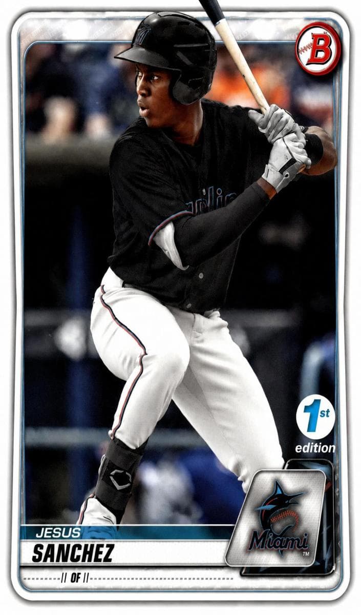 Jesus Sanchez 2020 bowman Bowman 1st Edition