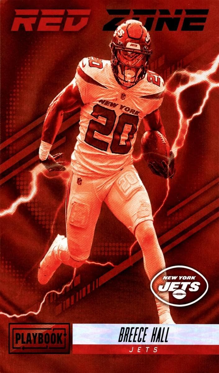 Breece Hall 2022 panini Panini Playbook