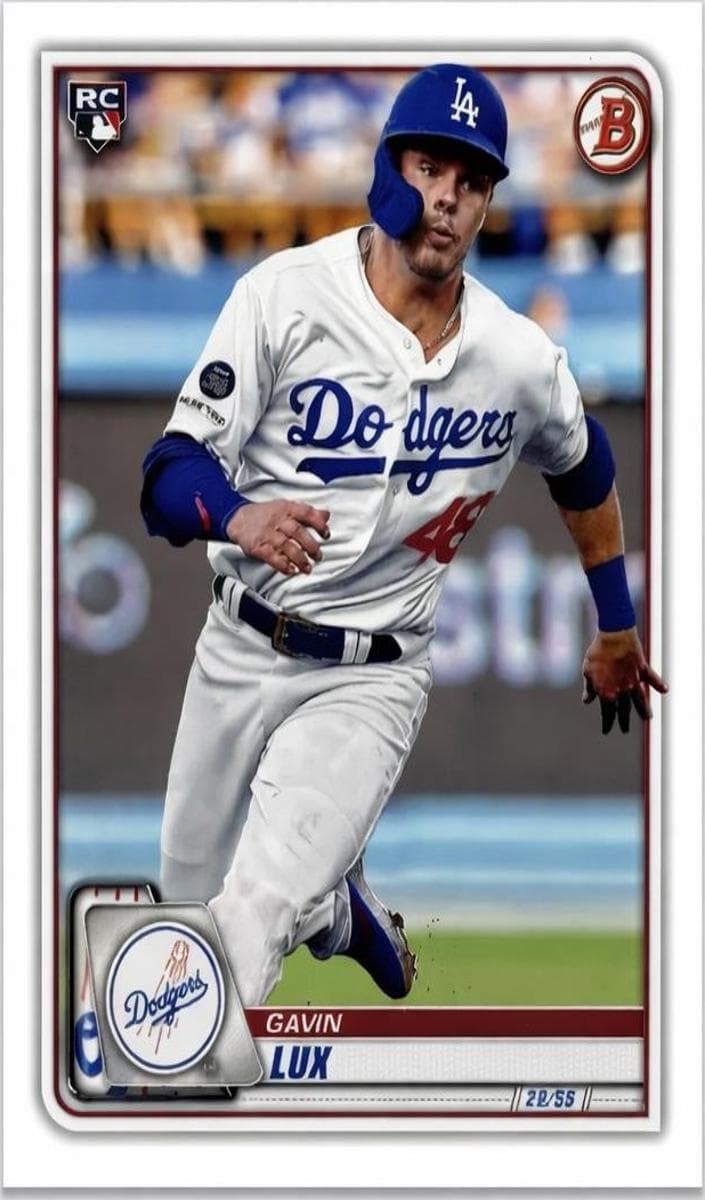 Gavin Lux 2020 bowman Bowman