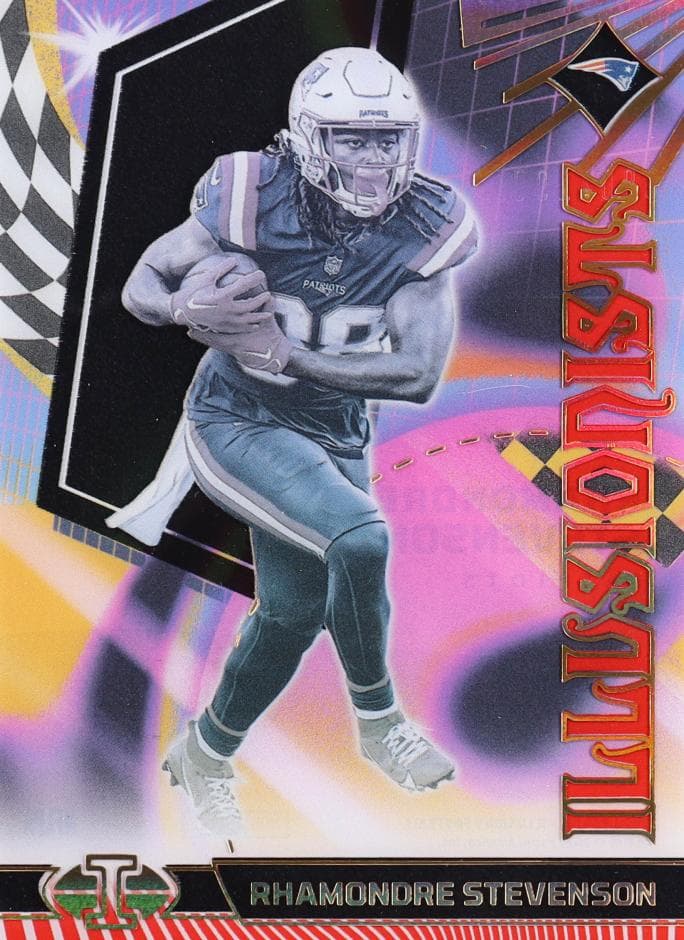 Rhamondre Stevenson 2023 panini Panini Illusions