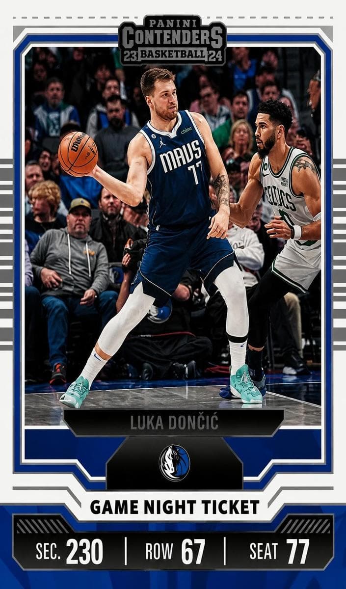 Trae Young 2023 panini Panini Contenders