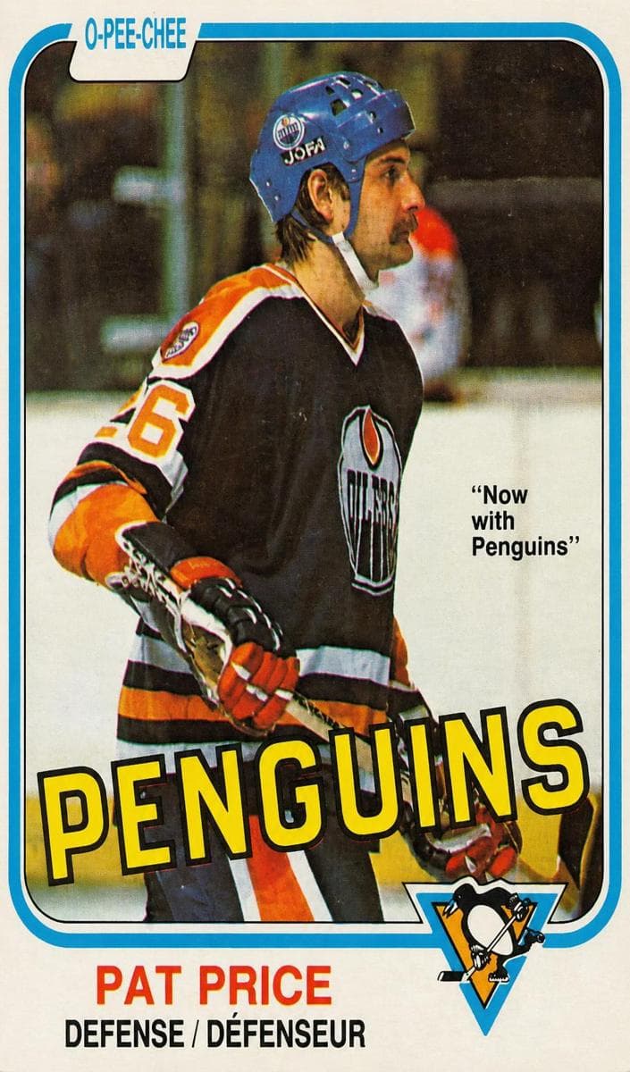 Pat Price 1981 topps O-Pee-Chee