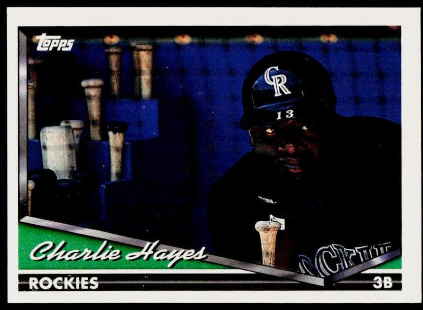 Charlie Hayes 1994 topps Topps