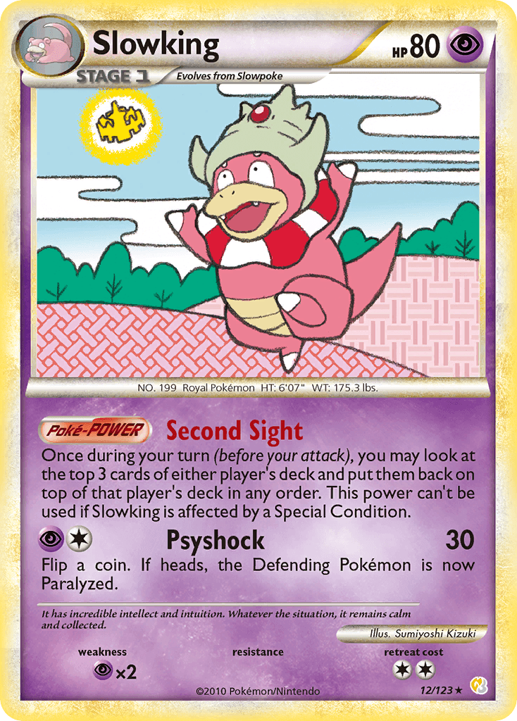 Slowking 2010 Pokemon HeartGold & SoulSilver