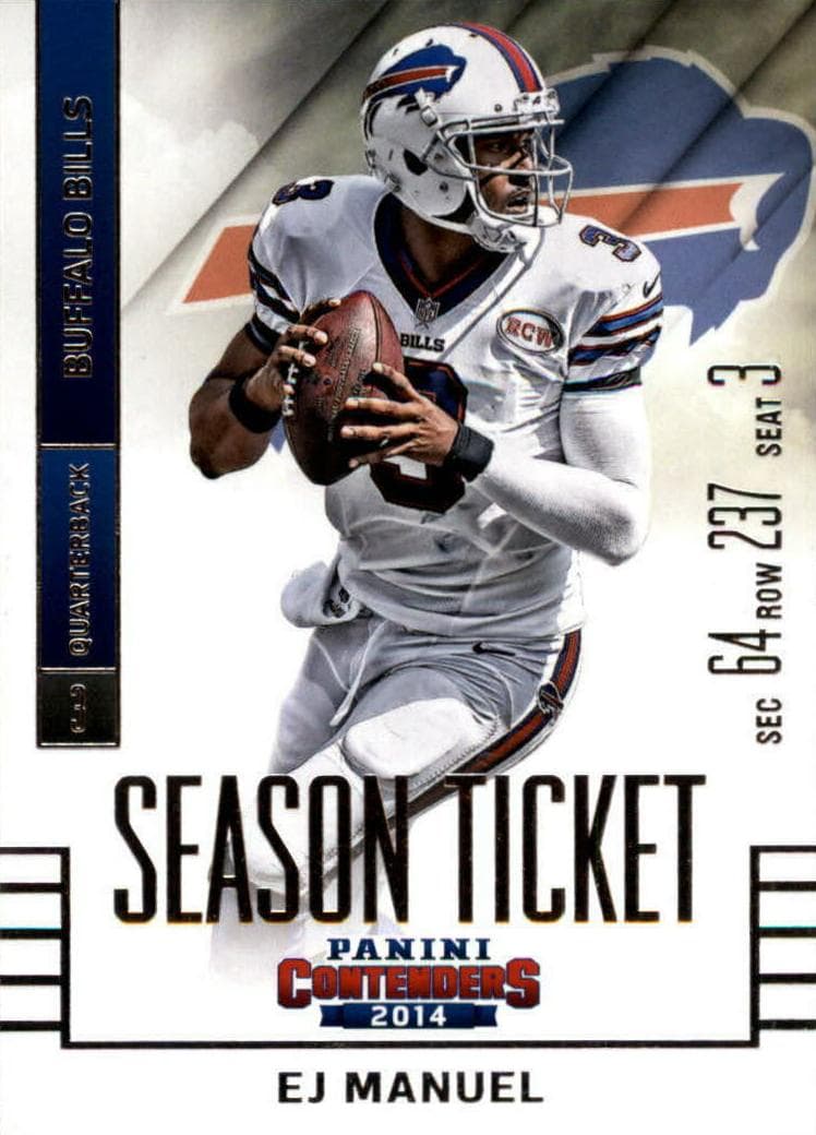 EJ Manuel 2014 panini