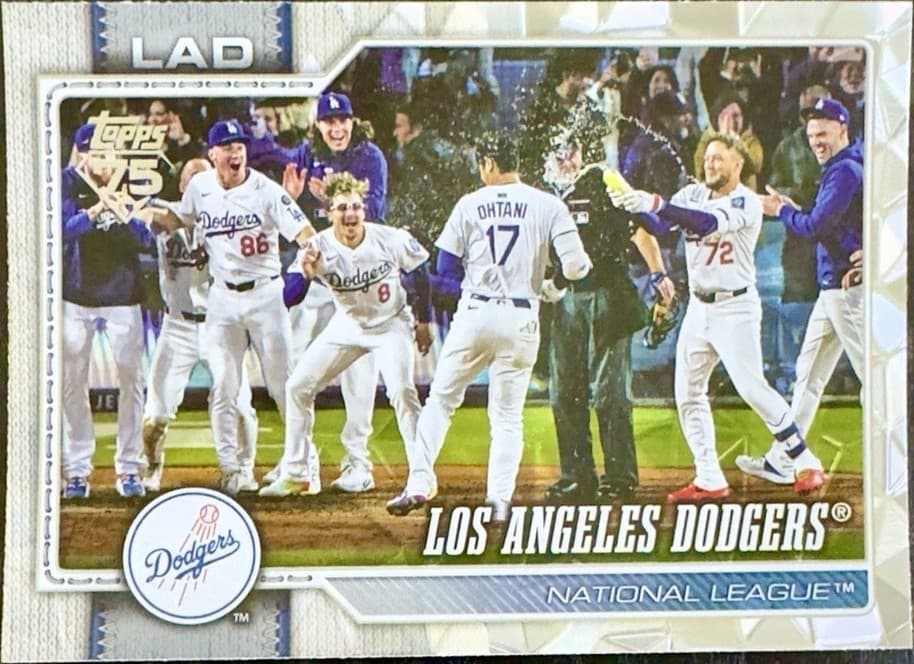 Los Angeles Dodgers 2026 Topps 2026 Topps foil
