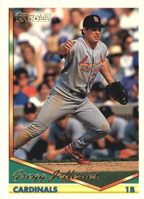 Gregg Jefferies 1994 topps Topps