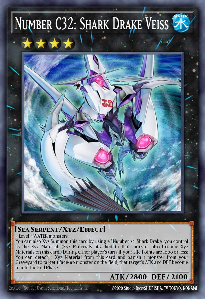 Number C32: Shark Drake Veiss #ABYR-EN039