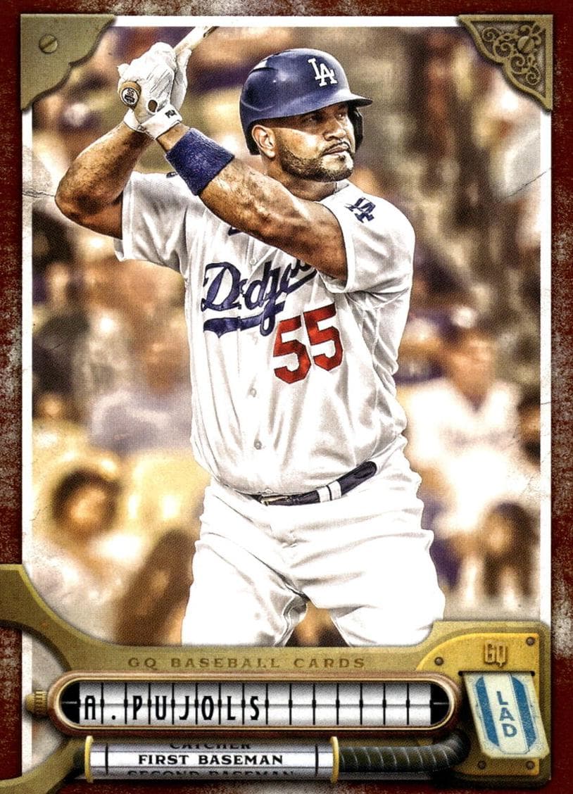 Albert Pujols 2022 topps Topps Gypsy Queen