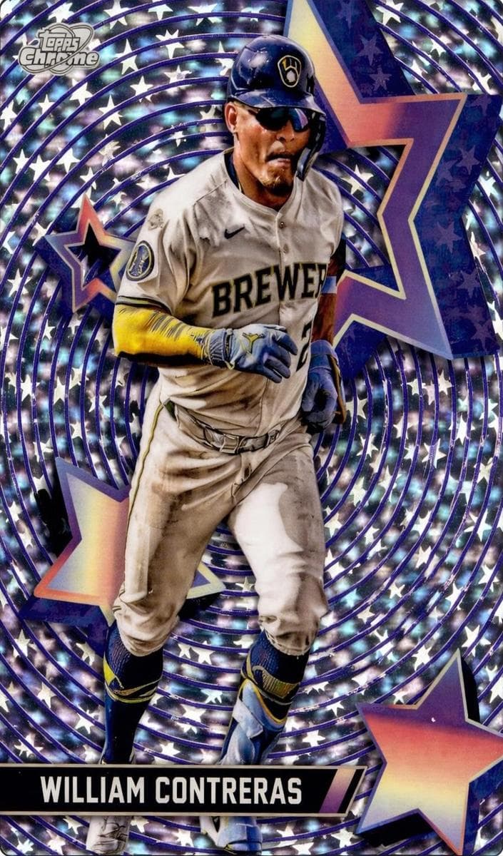 William Contreras 2025 topps Topps Cosmic Chrome