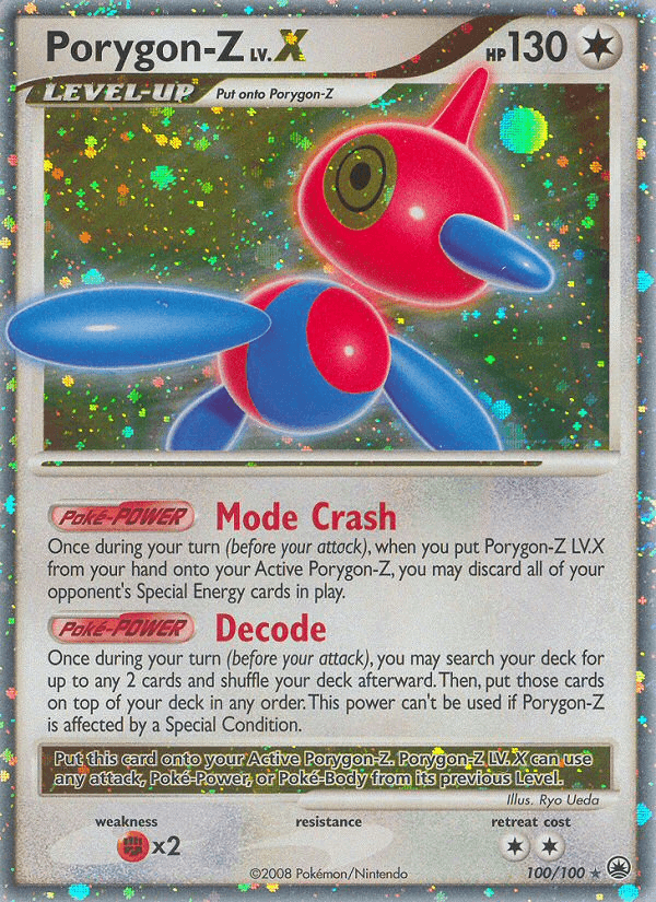 Porygon-Z LV.X #100