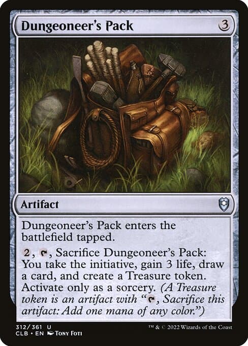 Dungeoneer's Pack 2022 Magic: The Gathering Commander Legends: Battle for Baldur's Gate