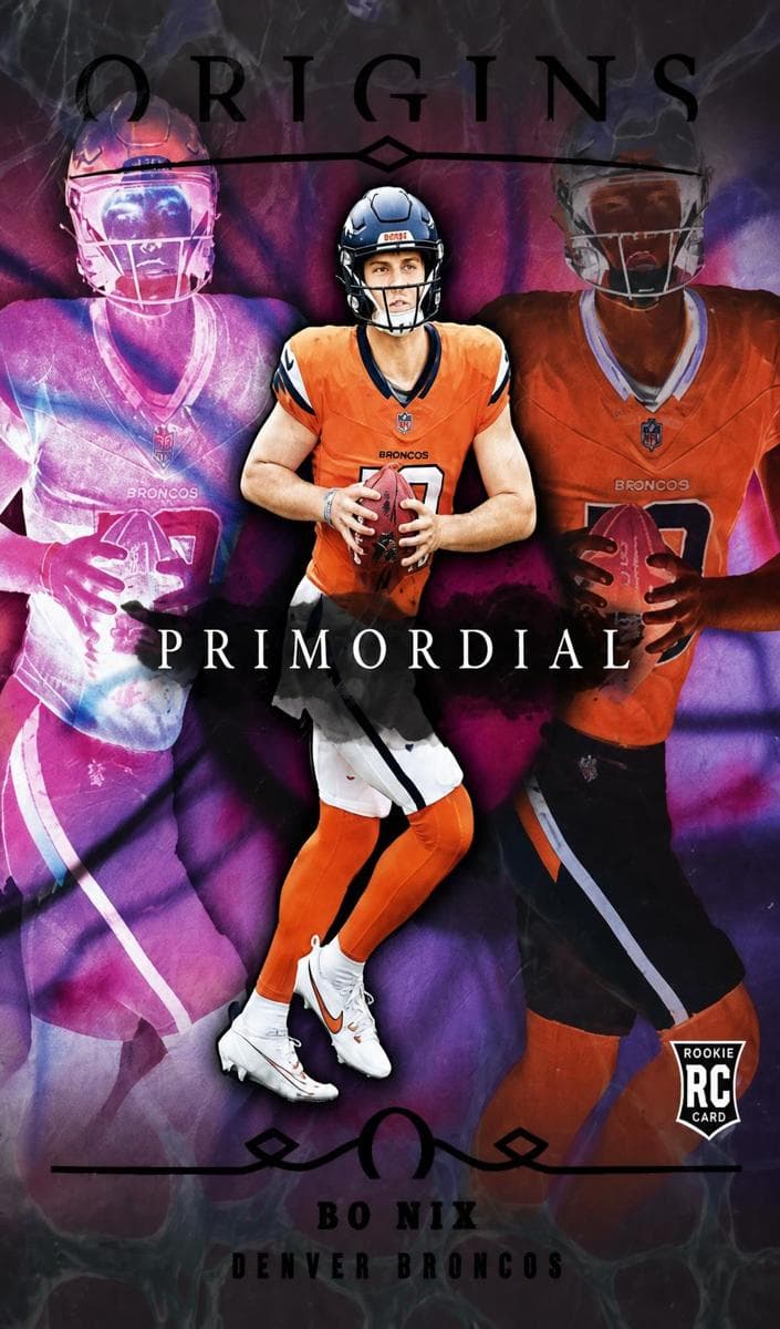 Bo Nix 2024 panini Panini Origins
