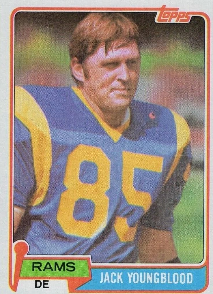 Jack Youngblood 1981 topps Topps