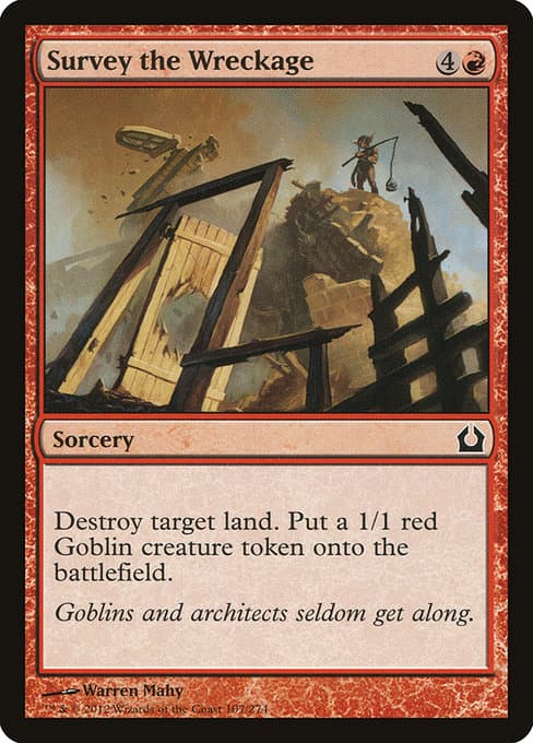 Survey the Wreckage 2012 Magic: The Gathering Return to Ravnica