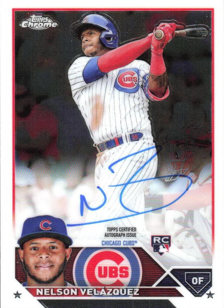 Nelson Velázquez 2023 topps Topps Chrome