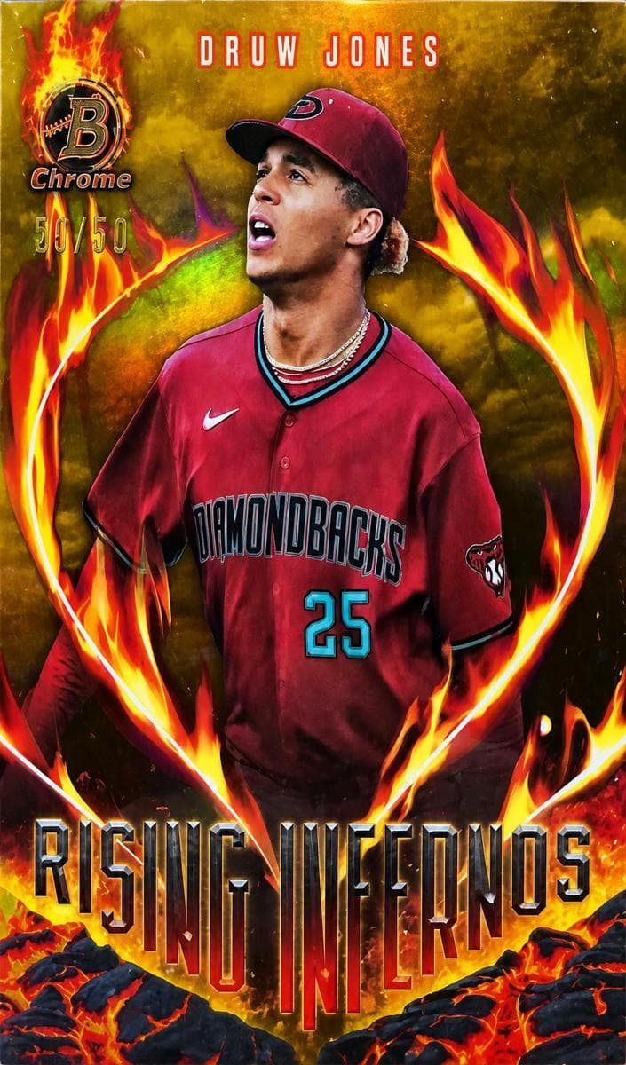 Druw Jones 2024 bowman Bowman Chrome
