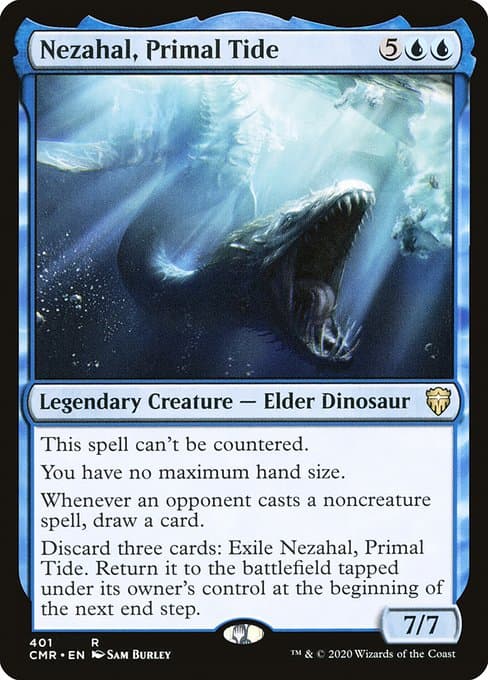 Nezahal, Primal Tide 2020 Magic: The Gathering Commander Legends