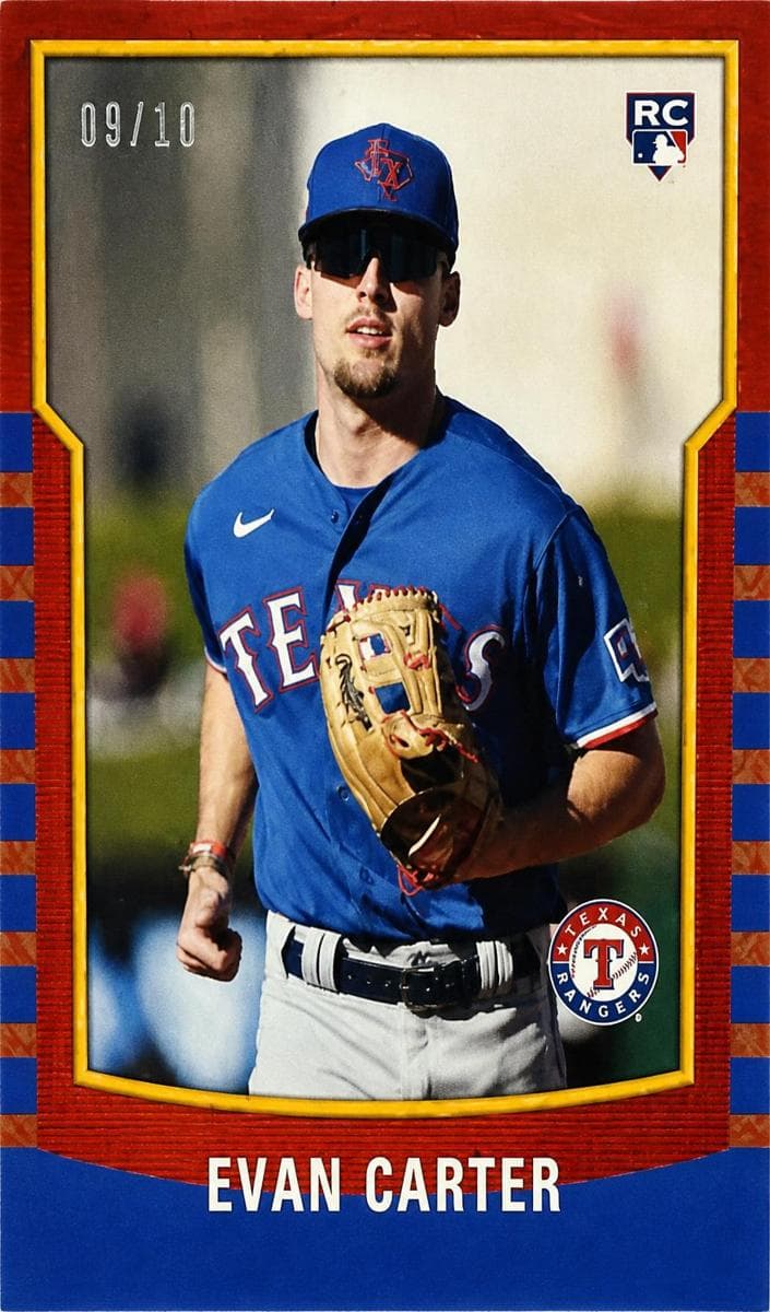 Evan Carter 2024 panini