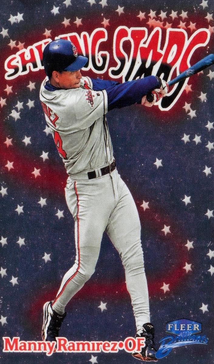 Manny Ramirez 1999 fleer Fleer Brilliants