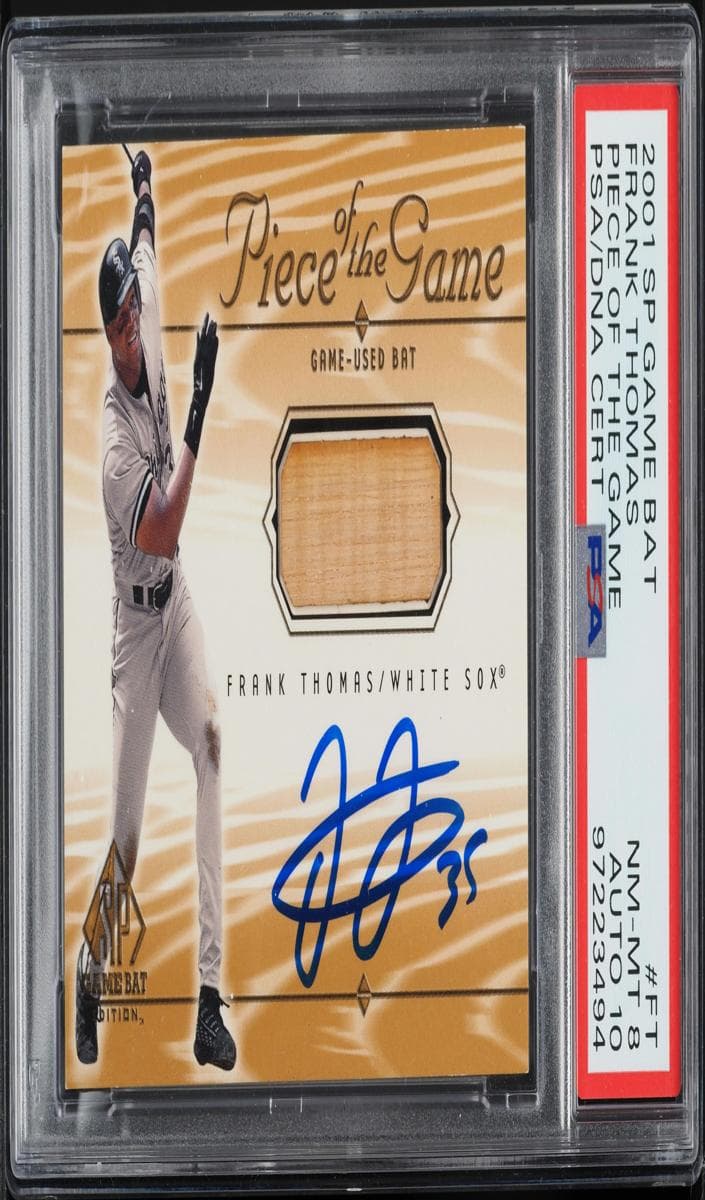 Frank Thomas 2001 unknown SP Game Bat Edition