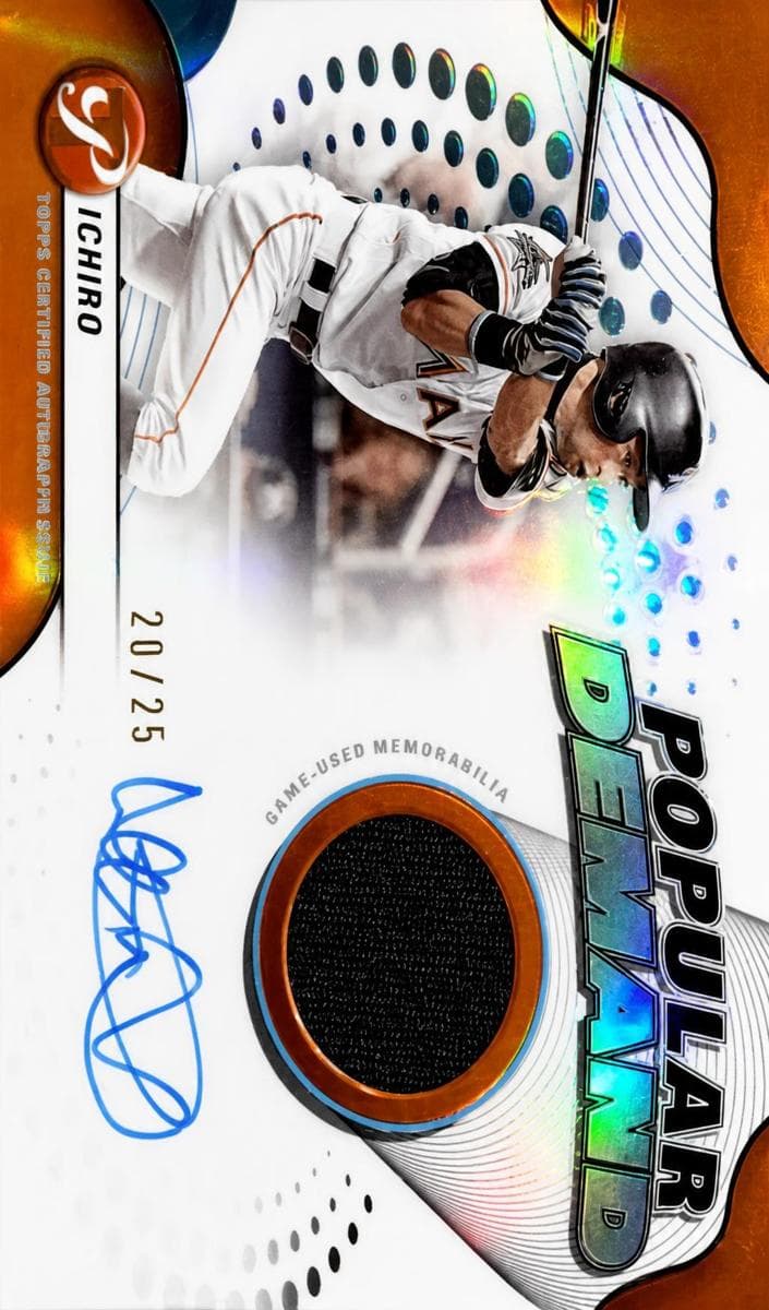Ichiro 2024 topps Topps Pristine