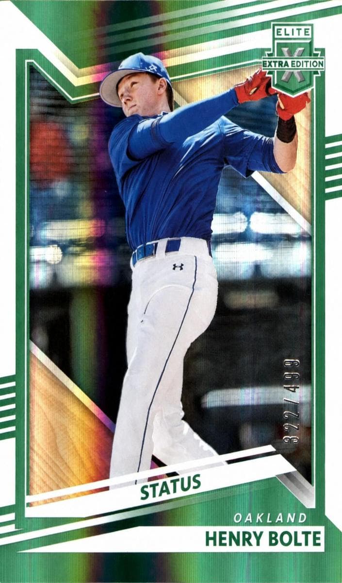 Henry Bolte 2022 panini Elite Extra Edition