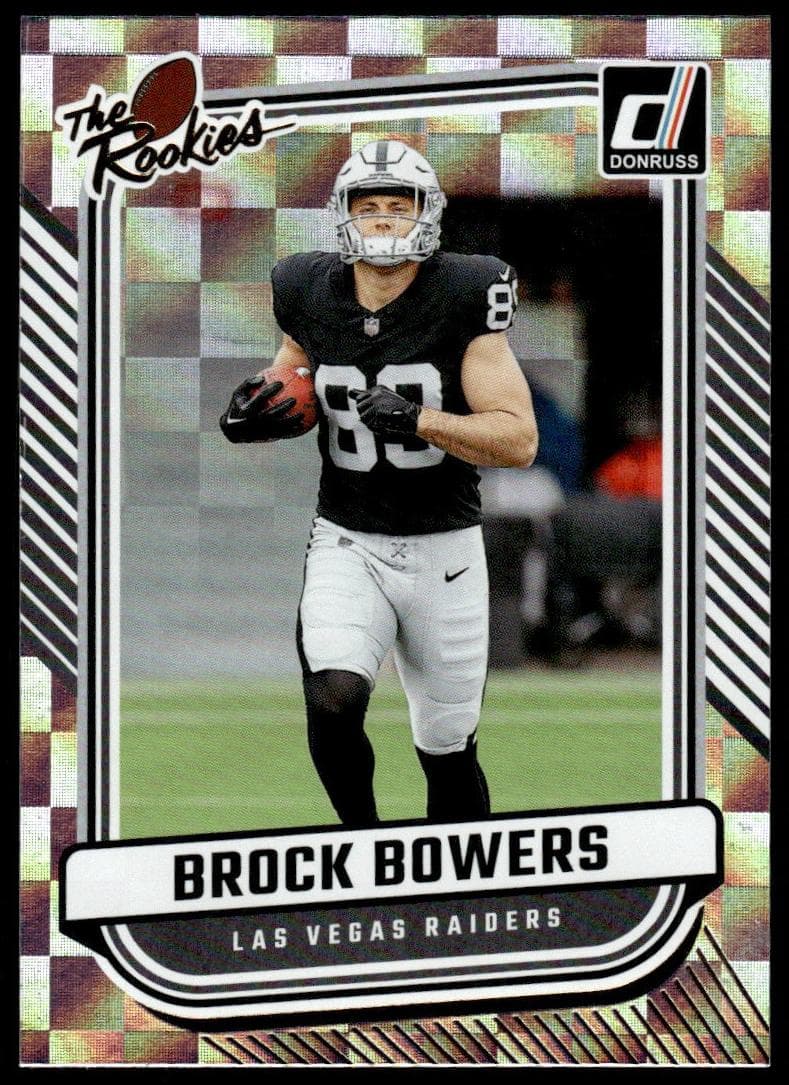 Brock Bowers 2024 panini Panini Donruss