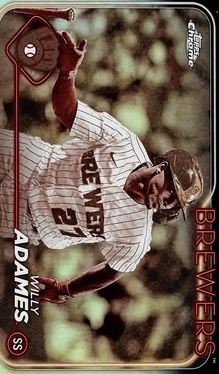 Willy Adames 2024 topps Topps Chrome