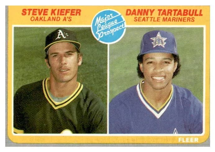 Steve Kiefer / Danny Tartabull trading card