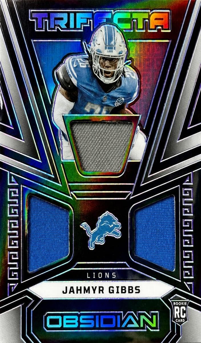 Jahmyr Gibbs 2023 panini Obsidian