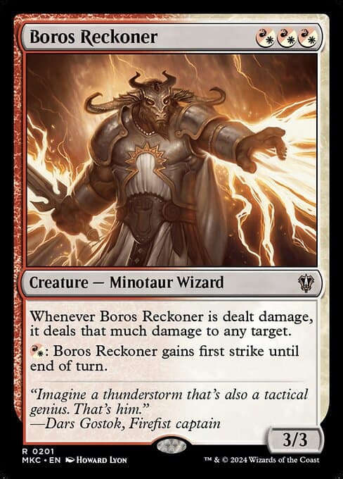 Boros Reckoner 2024 Magic: The Gathering Murders at Karlov Manor Commander