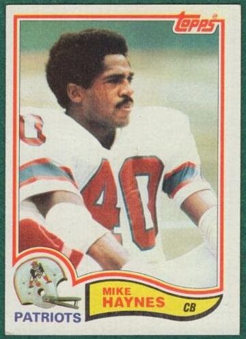 Mike Haynes 1982 topps Topps