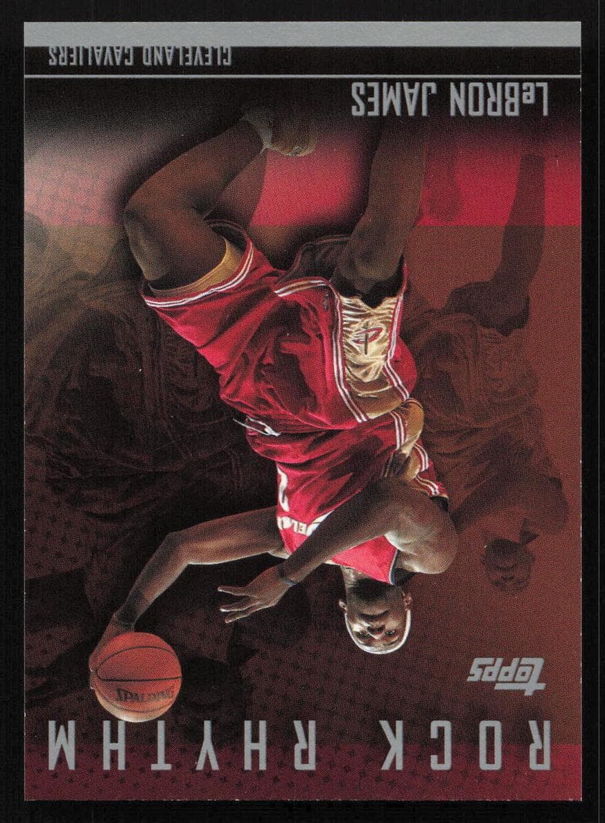LeBron James 2004 topps