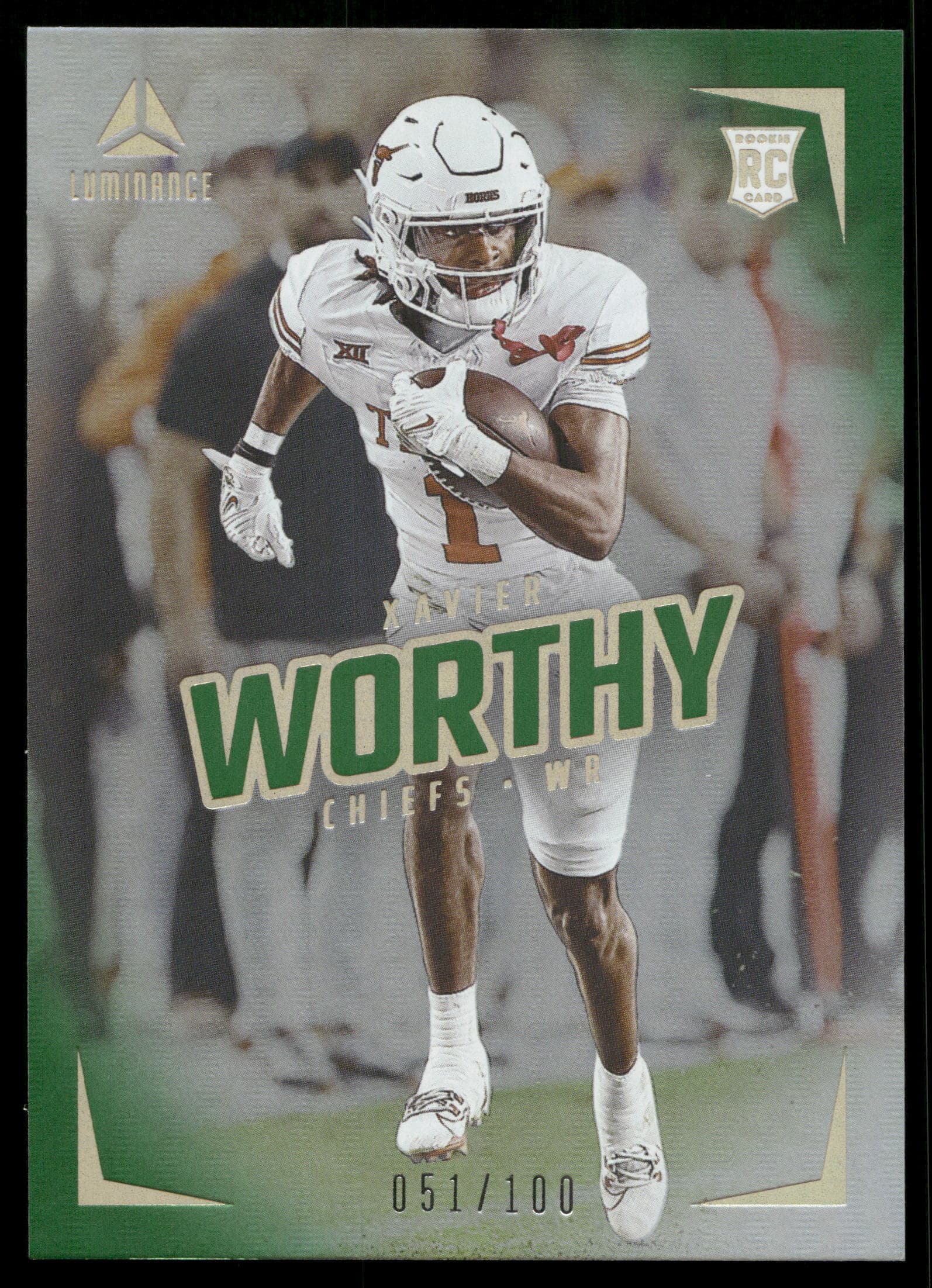 Xavier Worthy 2024 panini