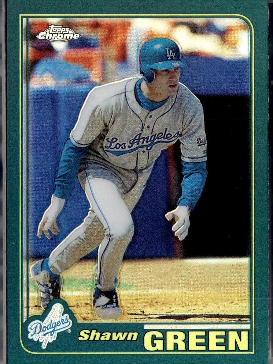 Shawn Green 2001 topps Topps Chrome
