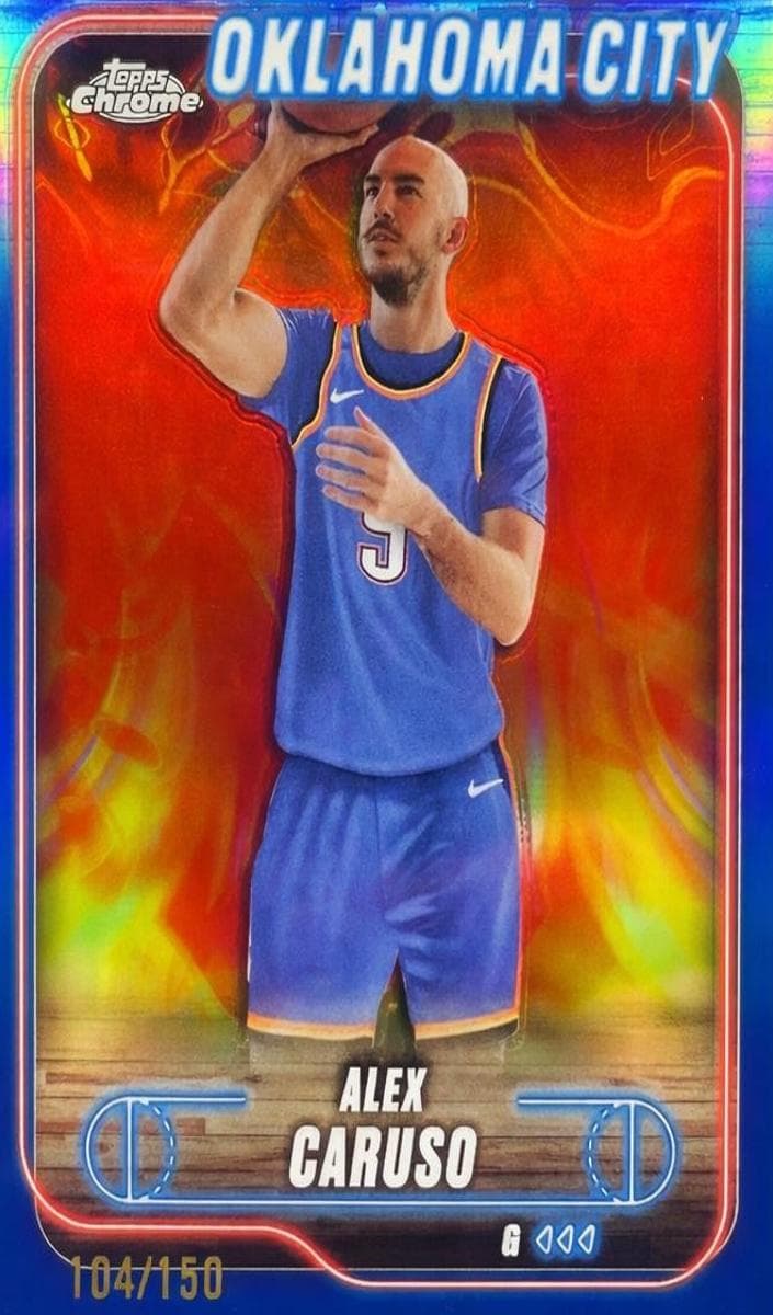 Alex Caruso 2024 topps Topps Chrome