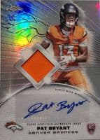 Pat Bryant 2025 topps Topps Chrome Rookie Patch Autographs