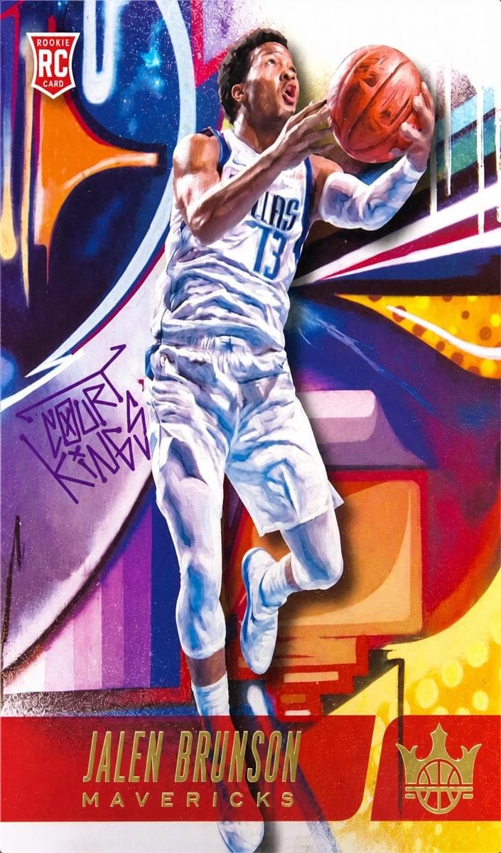 Jalen Brunson 2018 panini Court Kings