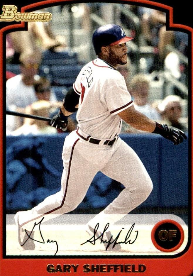 Gary Sheffield 2003 bowman Bowman